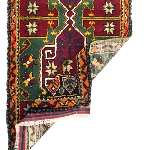 Vintage Turkish Entryway Rug 57 cm x 125 cm (1’9” X 4'1” FT) - Y010065