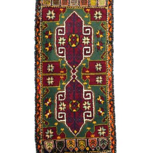 Vintage Turkish Doormat Rug 55 cm x 65 cm (1'8" X 2'2" FT) - Y010058