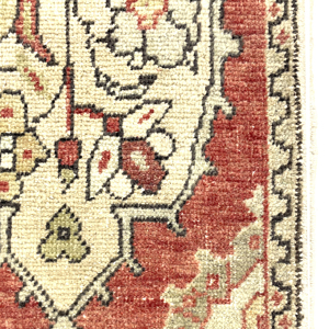 Vintage Turkish Hand-Knotted Rug 50 Cm X 82 Cm (1'7" X 2'7" FT) – Y010036