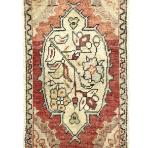 Vintage Anatolian Small Handmade Rug 52 cm x 99 cm (1'7" x 3'2" FT) - Y010033