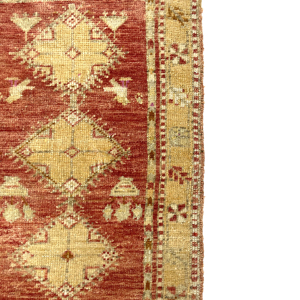 Vintage Turkish Hand-Knotted Rug 55 Cm X 79 Cm (1'8" X 2'6" FT) – Y010034
