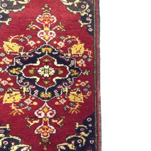 Vintage Turkish Hand-Knotted Rug 55 Cm X 92 Cm (1’7′′ X 3 FT) – Y010042
