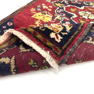 Vintage Turkish Hand-Knotted Rug 55 Cm X 92 Cm (1’7′′ X 3 FT) – Y010042