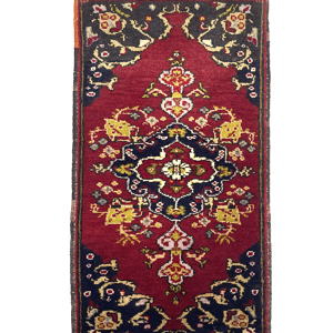 vintage-turkish-hand-knotted-rug-55-cm-x-92-cm-010042 Vintage Anatolian Small Rug 50 cm x 108 cm (1'64" x 3'54" FT) - Y010024