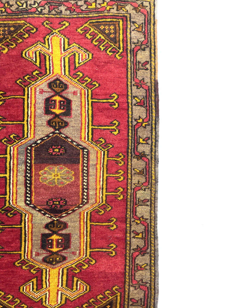 vintage-turkish-hand-knotted-rug-57-cm-x-103-cm-y010045-1 Vintage Turkish Hand-Knotted Rug 57 Cm X 103 Cm (1’9′′ X 3’4′′ FT) – Y010045