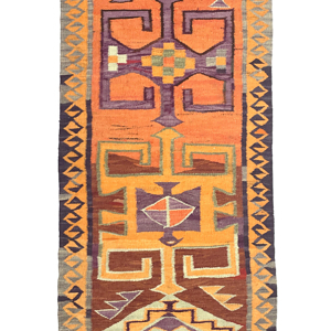 vintage-turkish-kilim-runner-rug-98-cm-x-305-cm-r010001 Vintage Large Kars Kilim Rug 183 cm x 308 cm (6 X 10 FT) - 0030002
