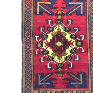Vintage Turkish Small Rug 59 cm x 96 cm (1'94" x 3'15" FT) - Y010029
