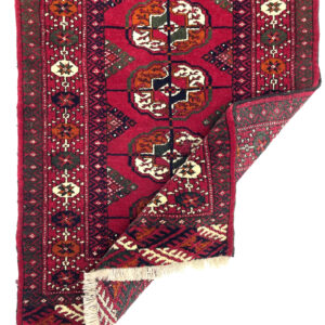 Vintage Turkoman Entryway Rug 53 cm x 98 cm (1’7” X 3'2” FT) - Y010069