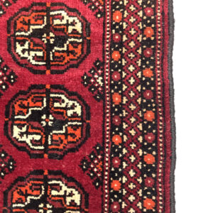 Vintage Turkoman Mini Yastik Rug 57 cm x 115 cm (1’9” X 3'8” FT) - Y010066