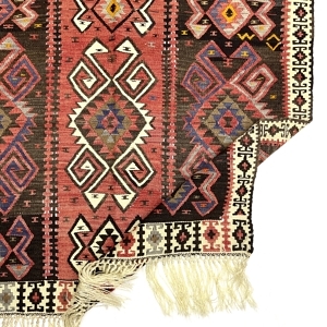 Vintage Van Kilim Rug 117 cm x 230 cm (4 X 8 FT) - 0020013