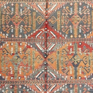 Vintage Van Kilim Rug 154 cm x 230 cm (5 X 8 FT) - 0020006
