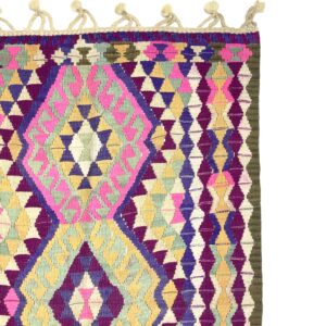 Vintage Vivid Tribal Rug 94 cm x 145 cm (3'1" x 4'8") - 0010041