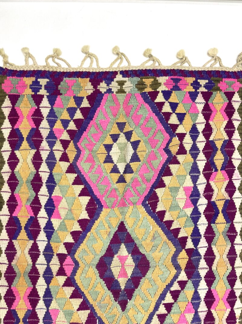 Vintage Vivid Tribal Rug 94 cm x 145 cm (3'1" x 4'8") - 0010041