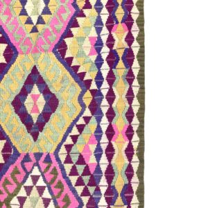 Vintage Vivid Tribal Rug 94 cm x 145 cm (3'1" x 4'8") - 0010041