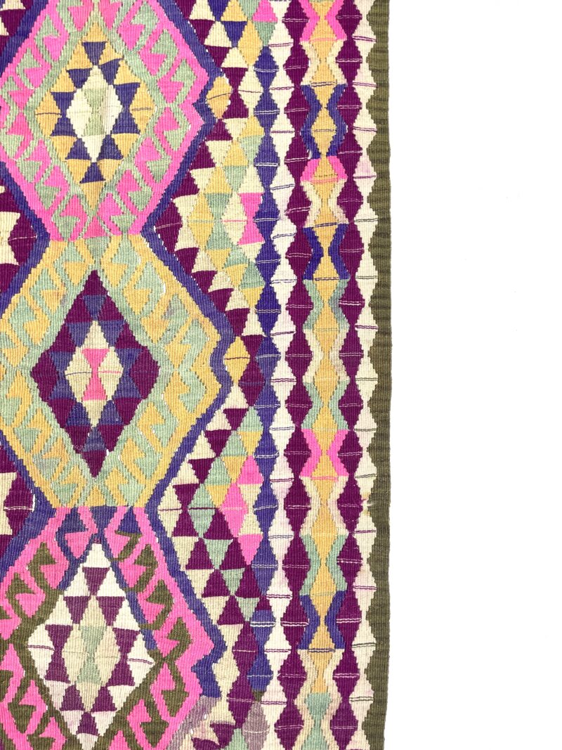 Vintage Vivid Tribal Rug 94 cm x 145 cm (3'1" x 4'8") - 0010041