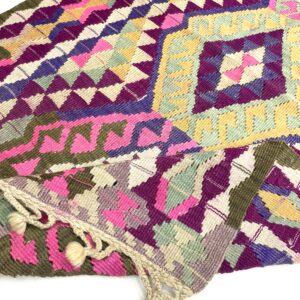 Vintage Vivid Tribal Rug 94 cm x 145 cm (3'1" x 4'8") - 0010041