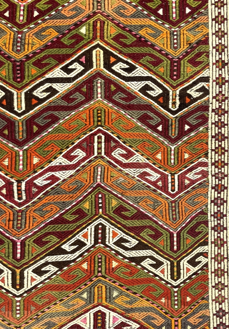 vintage-yoruk-jijim-kilim-rug-77-cm-x-135-cm-0010020-2 Vintage Yoruk Jijim Kilim Rug 77 cm x 135 cm (3 x 5 FT) - 0010020