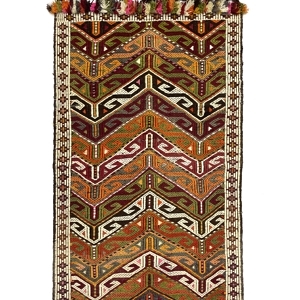 vintage-yoruk-jijim-kilim-rug-77-cm-x-135-cm-0010020 Vintage Tribal Mut Kilim Rug 93 cm x 137 cm (3 X 5 FT) - 0010032